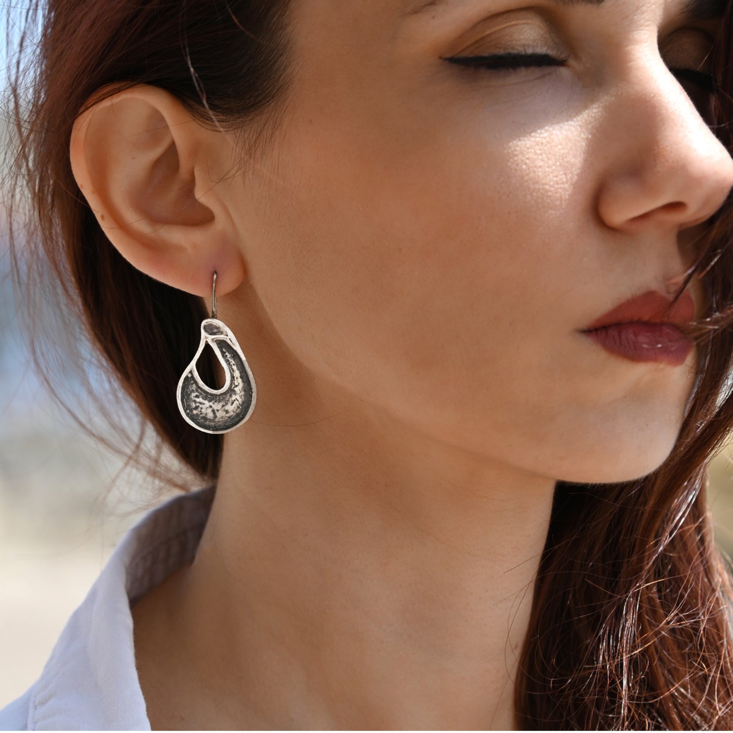 Affection Earrings – Silver Dust