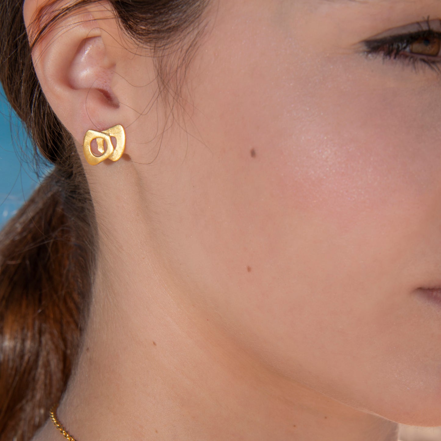 Βows Earrings – Gold