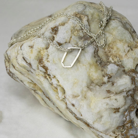 Formed Necklace - Silver