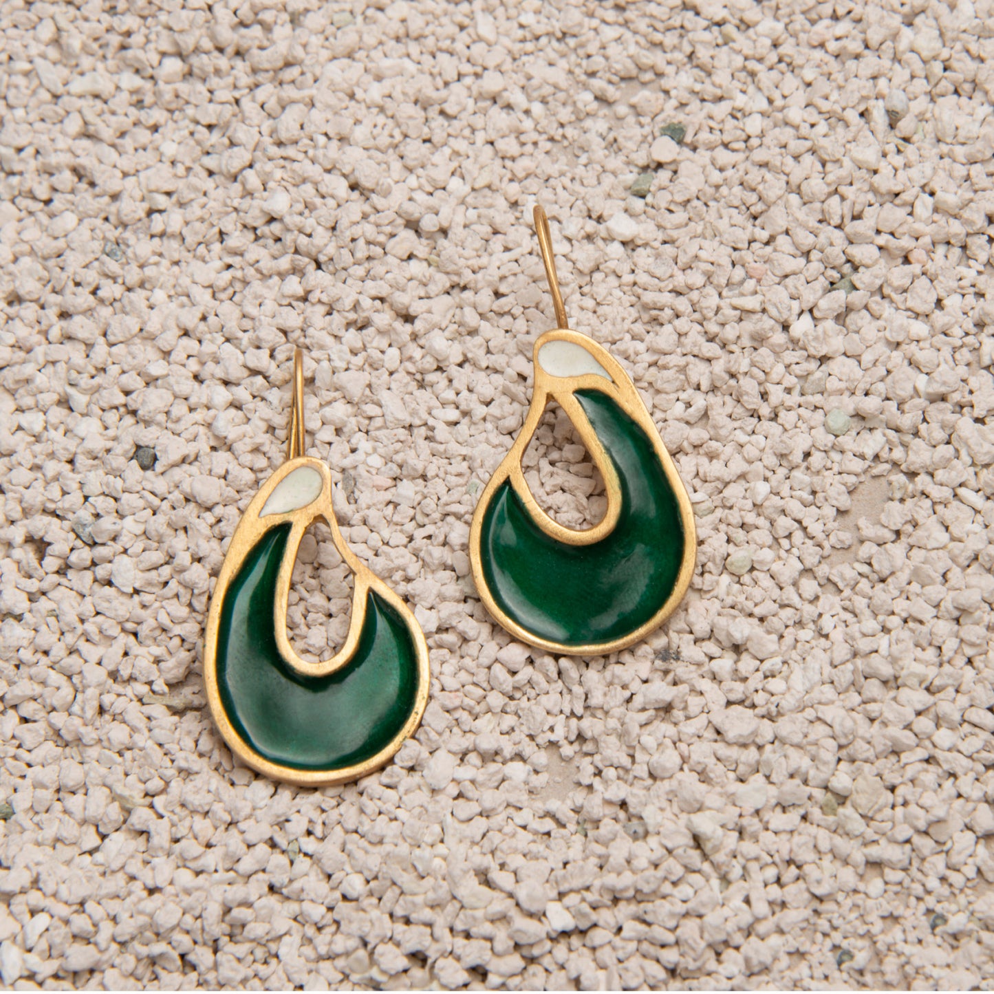 Affection Earrings – Verdant Gold