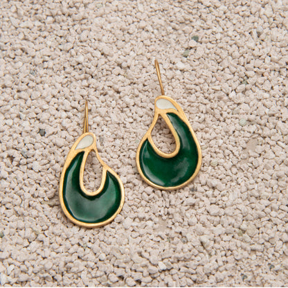Affection Earrings – Verdant Gold