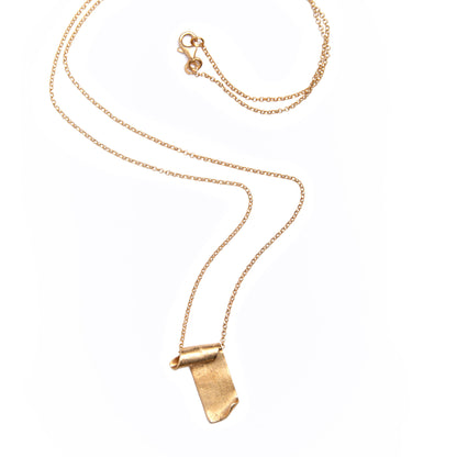 Papyrus Necklace – Golden Script