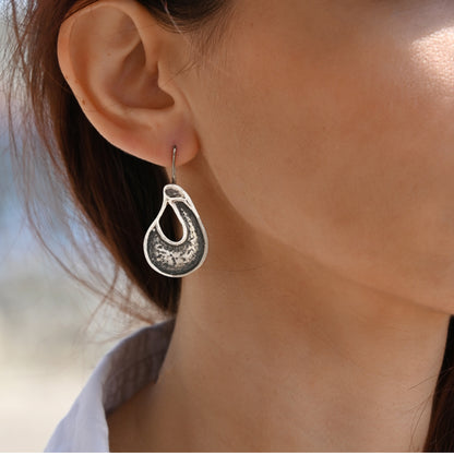 Affection Earrings – Silver Dust