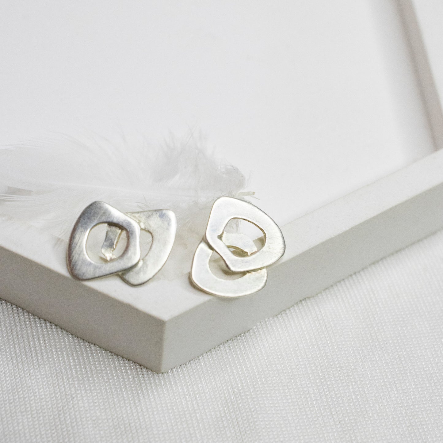 Βows Earrings – Silver