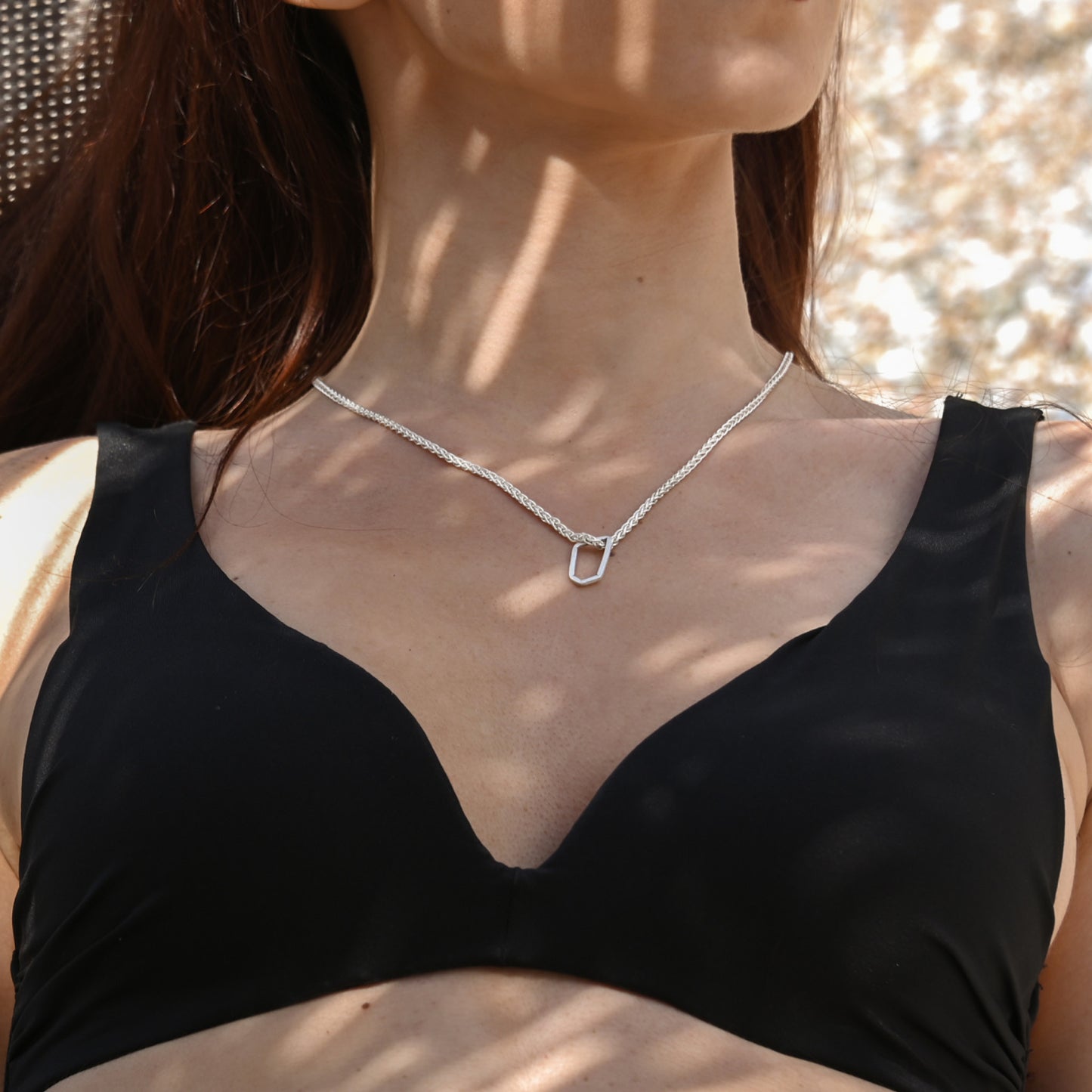 Formed Necklace - Silver