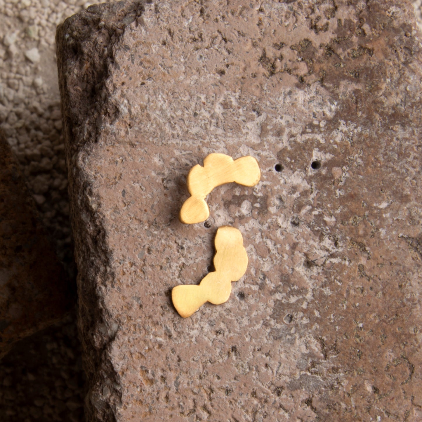 Pollen Earrings – Gold