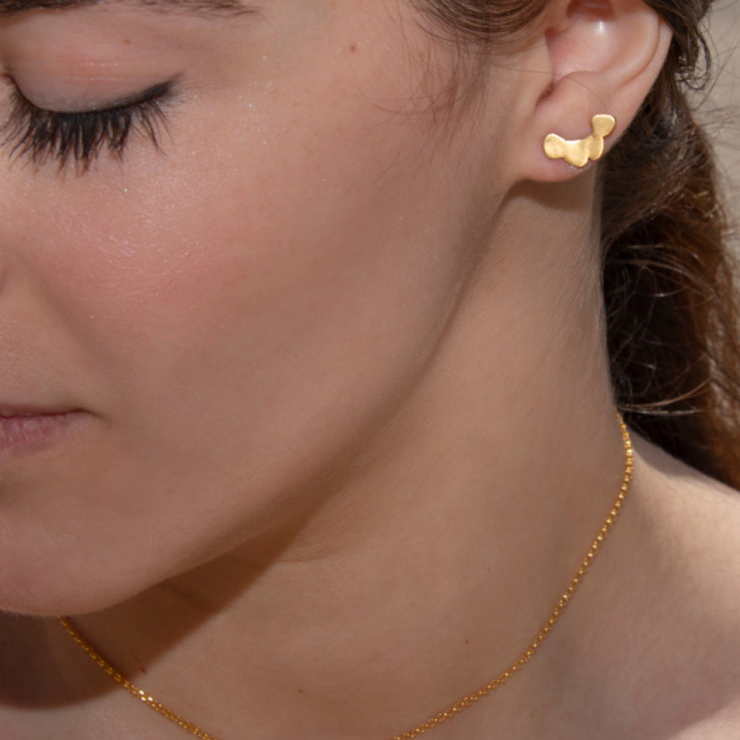 Pollen Earrings – Gold