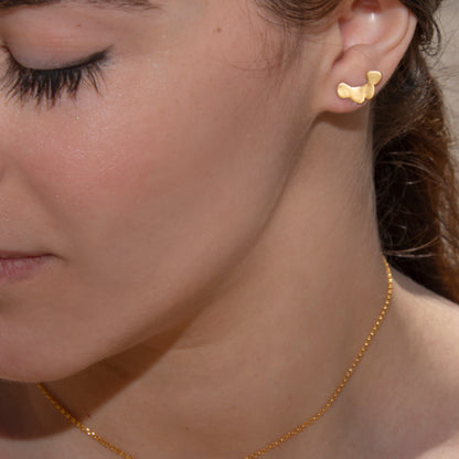 Pollen Earrings – Gold