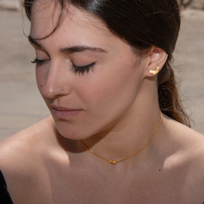 Pollen Earrings – Gold