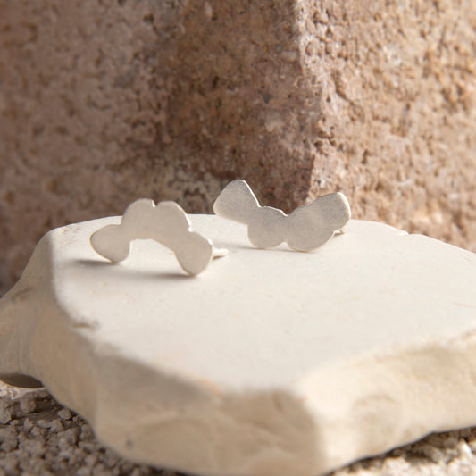 Pollen Earrings – Silver