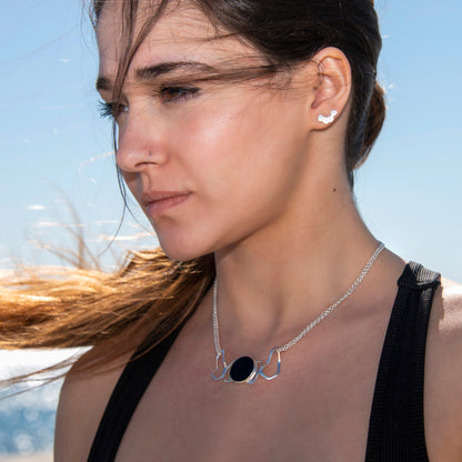 Pollen Earrings – Silver