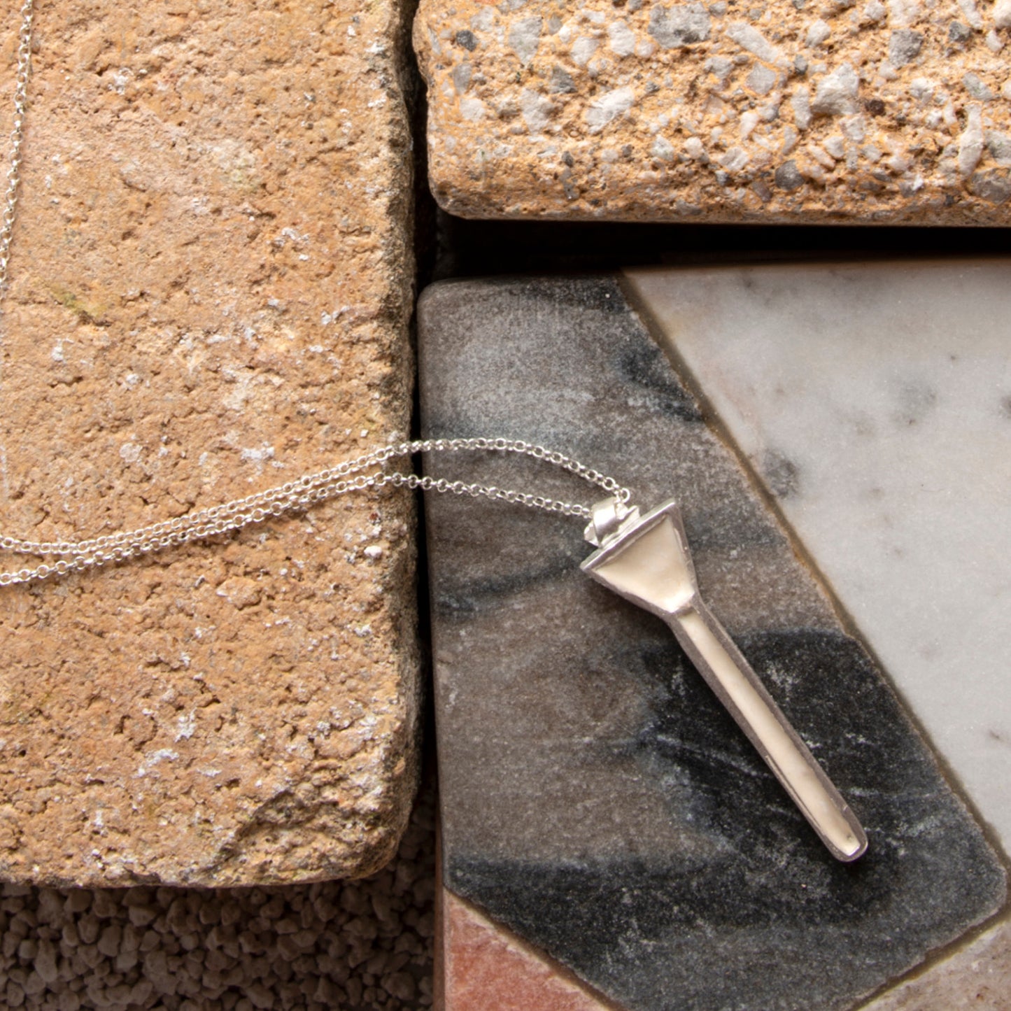 Quill Necklace - Silver