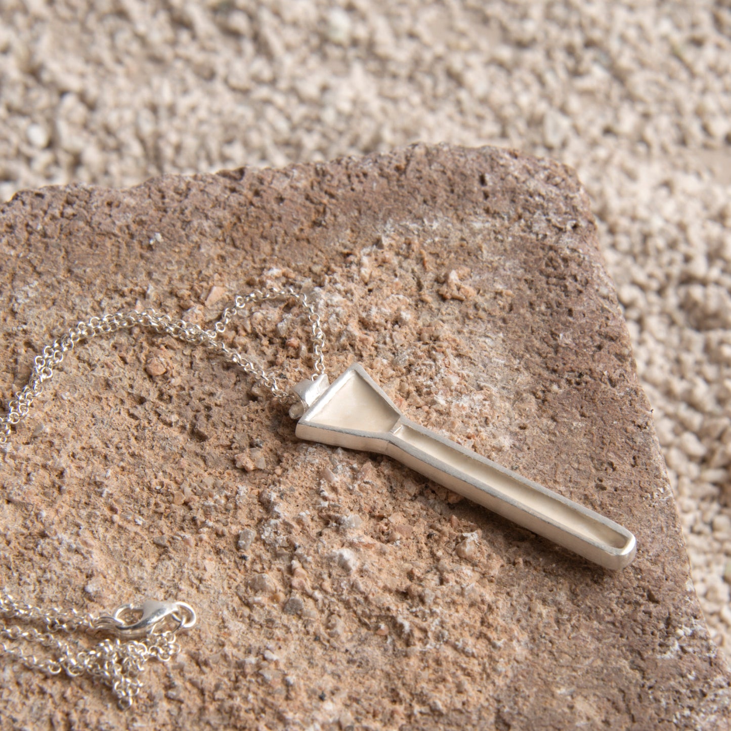 Quill Necklace - Silver