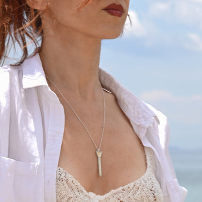 Quill Necklace - Silver